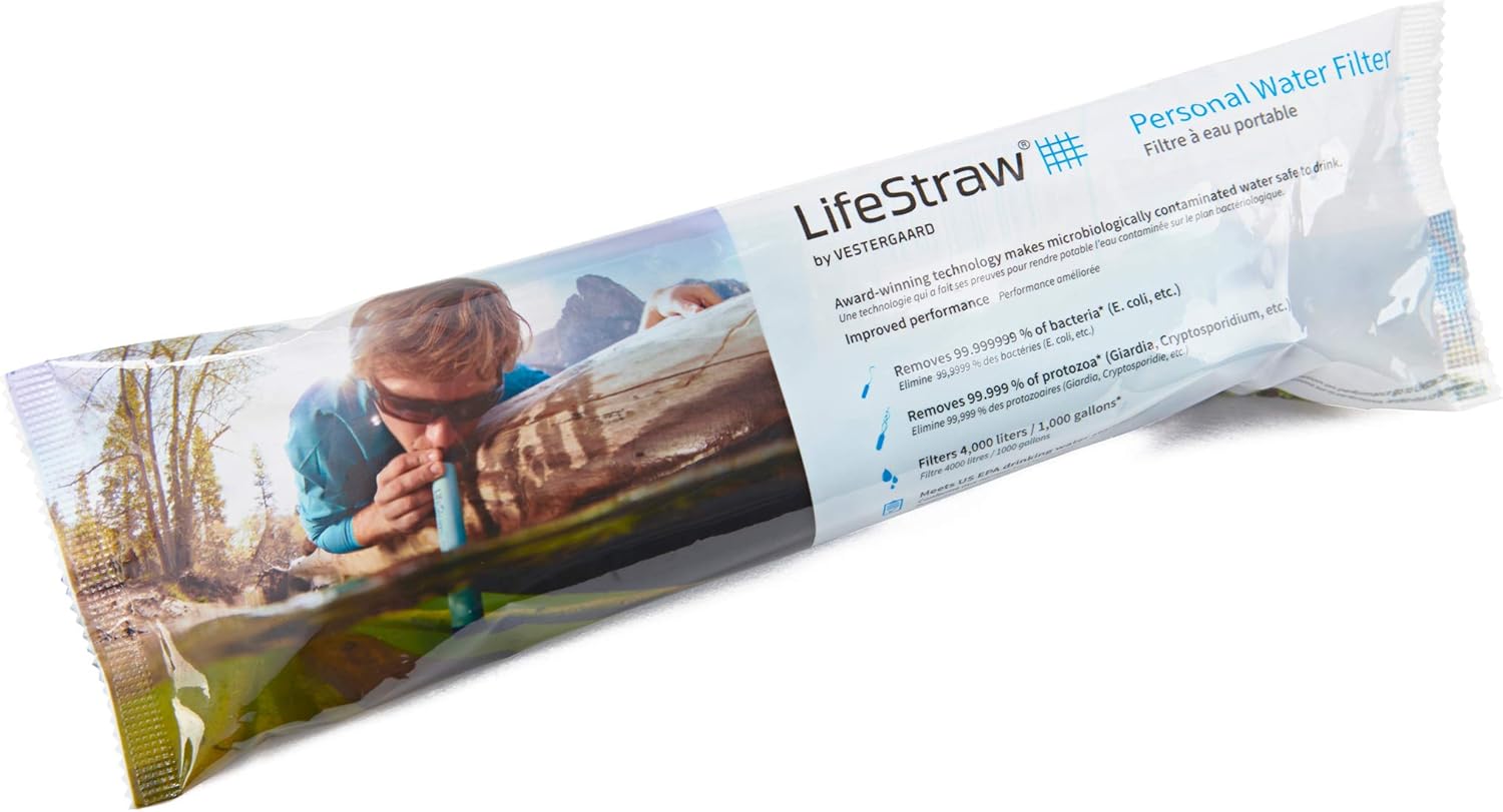 LifeStraw Personal Water Filter for Hiking, Camping, Travel, and Emergency Preparedness - Image 2