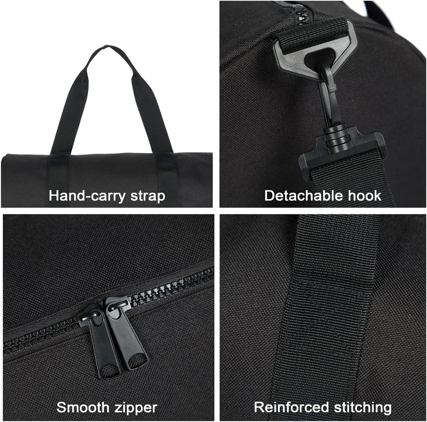 KDWAVE Gym Bag Duffel Bag for Women Men Fitness Sports Bag Workout Adjustable Detachable Shoulder Strap Lightweight Carryon Small Travel Duffle Bag - Image 5