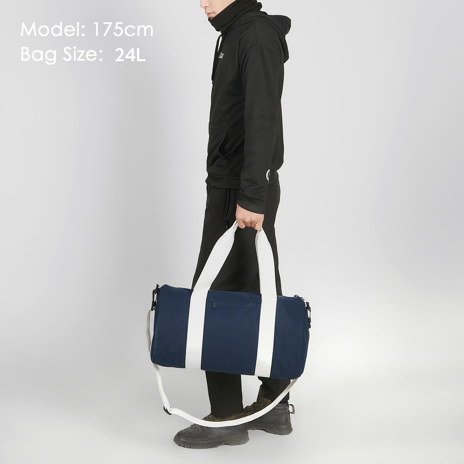 KDWAVE Gym Bag Duffel Bag for Women Men Fitness Sports Bag Workout Adjustable Detachable Shoulder Strap Lightweight Carryon Small Travel Duffle Bag - Image 6